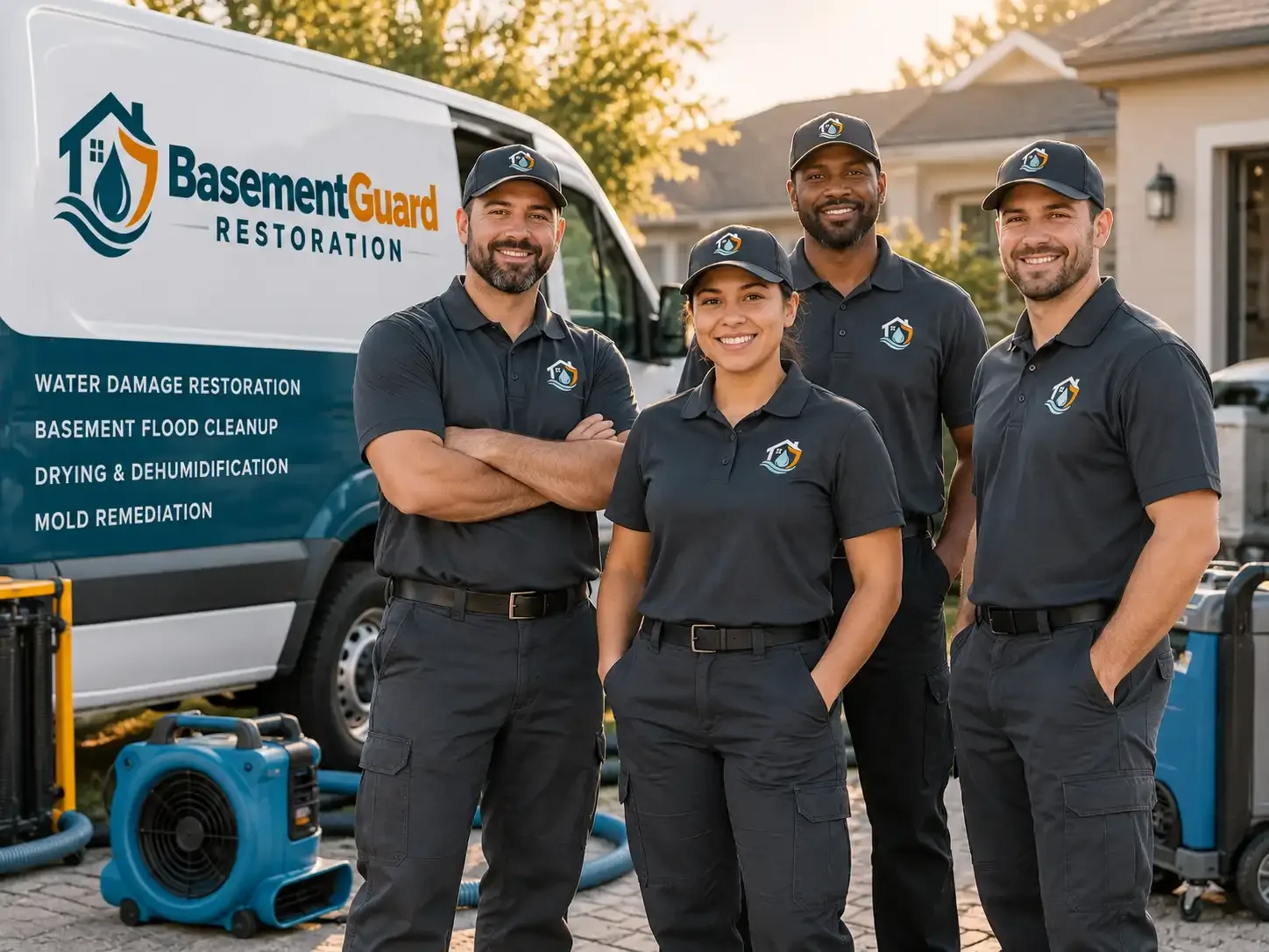 Basement Water Damage Restoration company in Fredericksburg, IN